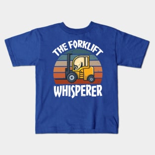 Forklift Whisperer 1 Kids T-Shirt